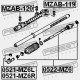 BUCȘA TIJEI DE DIRECȚIE. MAZDA 6 WAGON GY 2002-2005 EU GJ6A-32-123