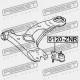 ȘTIFT, BRAȚ DE CONTROL INFERIOR FAȚĂ TOYOTA AVENSIS AZT25 2003.07-2008.11 JP 43330-09210