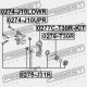 ETRIER DE FRÂNĂ SPATE, COMPL NISSAN X-TRAIL T30 2004.03-2006.12 CA 44011-8H30A