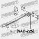 BUCȘĂ DE PRIMĂVARĂ SPATE NISSAN URVAN E25 2001.04-2012.06 JP 55045-05N10