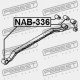 BUCȘĂ DE ARC SPATE NISSAN CABSTAR F24M 2006.09- EL 55045-9X200