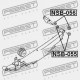 NISSAN VANETTE S21 BUCȘĂ DE PRIMĂVARĂ SPATE 1999.06- JP 55046-HC451