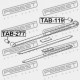 BUCȘĂ DE ARC SPATE TOYOTA HIACE VAN,COMMUTER LH1,RZH10,11,125,135,15 1989.08-20 90389-14007