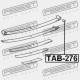 BUCȘĂ DE PRIMĂVARĂ SPATE TOYOTA DYNA 200/TOYOACE G25 BU1,2,RZU100,140,XZU130,140 1995 90389-16002