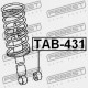 BUCȘĂ AMORTIZOR SPATE TOYOTA CRESTA GX90,JZX9,LX90,SX90 1992.10-1996.09 JP 90389-14044