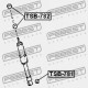 BUCȘĂ AMORTIZOR SPATE TOYOTA LAND CRUISER FJ,FZJ,HDJ,HJ,HZJ,KZJ,LJ,PZJ,RJ7 1990.01 90948-01004