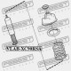 BUCȘĂ AMORTIZOR SPATE VOLVO XC90 2003- 31329768