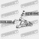 EXCENTRIC NISSAN SUNNY B14 1994.01-1999.08 JP 55227-50Y0A