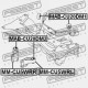 MITSUBISHI AIRTREK CU PERNĂ DIFERENȚIAL SPATE 2001.03-2005.09 JPN MR961408