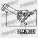 BUCȘĂ DE AMORTIZARE DIFERENȚIALĂ NISSAN PATHFINDER R51M 2005.01-2014.11 EL 54721-EA300