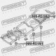 PERNĂ DE CADRU NISSAN PATHFINDER R51M 2005.01-2014.11 EL 95510-EB301