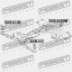 MANȘON PERNĂ DIFERENȚIAL SUBARU IMPREZA G10 1992.05-2002.03 EL 41322-AC040