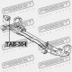 BUCȘĂ PENTRU GRINDA SPATE TOYOTA GAIA ACM1,CXM10,SXM1 1998.05-2004.09 JP 48725-44010