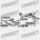 BUCȘĂ CADRU TOYOTA CAMRY GRACIA MCV2,SXV2 1996.12-2001.09 JP 52211-33050