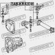 PERNĂ DIFERENȚIALĂ FAȚĂ TOYOTA ESTIMA TCR1,2 1990.05-1999.12 JP 41651-28050