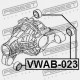BUCȘĂ DE AMORTIZARE A DIFERENȚIALULUI AUDI Q7 2007-2015 CA 7L6525337