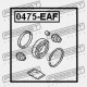 KIT DE REPARAȚII, ETRIER DE FRÂNĂ FAȚĂ MITSUBISHI PAJERO/MONTERO V10-40 1990.12-2004.04 EUR MB699707