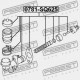 SUZUKI GRAND VITARA/ESCUDO SQ416/SQ420/SQ625 CILINDRU PRINCIPAL DE AMBREIAJ 1998-2006 23810-65D00