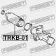 CAPACUL TIJEI DE DIRECȚIE. TOYOTA CALDINA AT191,CT19,ET196,ST19 1992.11-2002.06 JP 45535-20190