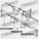CAPACUL TIJEI DE DIRECȚIE. TOYOTA CAMRY/HYBRID (ASIA) ACV4,AHV40,GSV40 2006.05-2012.07 45535-30030