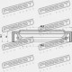 GARNITURĂ DE TRANSMISIE MITSUBISHI CHALLENGER K90 1996.05-2001.08 JPN MD712012