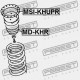 MITSUBISHI CHALLENGER K90 SPĂLĂTOR SUPERIOR DE ARC SPATE 1996.05-2001.08 JPN MR491949