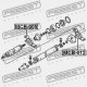 MITSUBISHI AIRTREK CU SUPORT DE ARBORE 2001.03-2005.09 JPN MR953919