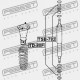 AMORTIZOARE FAȚĂ DE REVENIRE TOYOTA LAND CRUISER FJ80,HDJ80,HZJ80,FZJ80 1990.01-2006.12 G 48310-60030