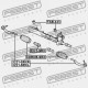 CAPACUL TIJEI DE DIRECȚIE. CADILLAC SRX 2004-2009 EU 25983243