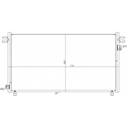 RADIATOR PENTRU PATRULA CLIMATICĂ 97- 92110-VB000