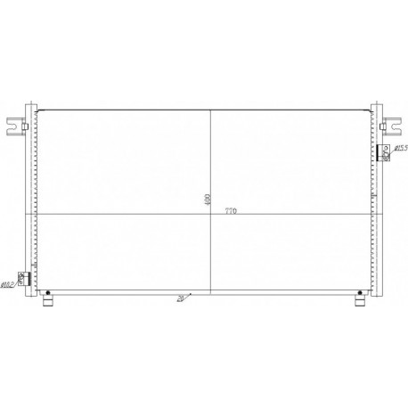 RADIATOR PENTRU PATRULA CLIMATICĂ 97- 92110-VB000