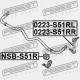 BRAȚ STABILIZATOR SPATE DREPT NISSAN QX70/FX S51 2008.05- GL 54618-1CA2B