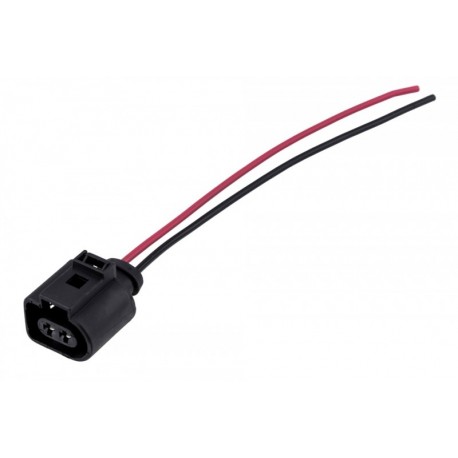 MUFĂ/CONECTOR 2 PINI MAMĂ AUDI/SEAT/SKODA/VW/PORSCHE 1J0973722