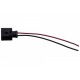 MUFĂ/CONECTOR 2 PINI MAMĂ AUDI/SEAT/SKODA/VW/PORSCHE 1J0973722