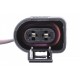 MUFĂ/CONECTOR 2 PINI MAMĂ AUDI/SEAT/SKODA/VW/PORSCHE 1J0973722