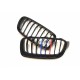 BMW 3 F30/31/35 2012.01- Grila față negru lucios (set de 2 ornamente în 3 culori) tuning dreapta/stânga