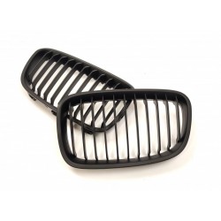BMW 1 F20 2011.08-2015.07 negru mat (set de 2 buc) grilă