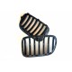 BMW X3 F25 2010.11-2014.03 capac fals negru mat (set de 2 buc)