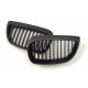 BMW 1 E87/E81/E82 2004 - Grilă față, negru mat (set de 2)