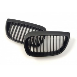 BMW 1 E87/E81/E82 2004 - Grilă față, negru mat (set de 2)