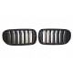BMW X5 F15 2013.10- placă de atragere, negru mat (set de 2 piese)