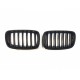 BMW X5 E70 2006.10-2010.04/X6 E71 2008-2014 grilă negru mat (set de 2 buc.)