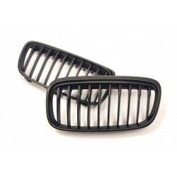 BMW 2 F45/F46 2014- placă de atragere negru mat (set de 2 buc).