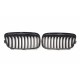 BMW 2 F45/F46 2014- placă de atragere negru mat (set de 2 buc).