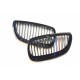 BMW 3 E92 2006.09-2010.03 Grila față negru lucios (3 culori dungi set de 2 buc)tuning dreapta/stânga