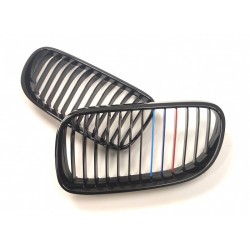 BMW 3 E92 2010-2014 atașamente negre lucioase (set de 2 garnituri în 3 culori) tuning dreapta/stânga