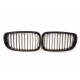 BMW 1 E87/E81/E82 2007- Grila față negru mat (set de 2 buc.)