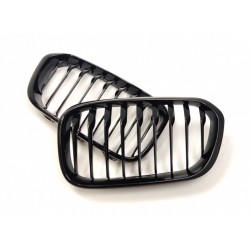Grila BMW 1 F20 2015-2019 negru lucios (set2pcs).