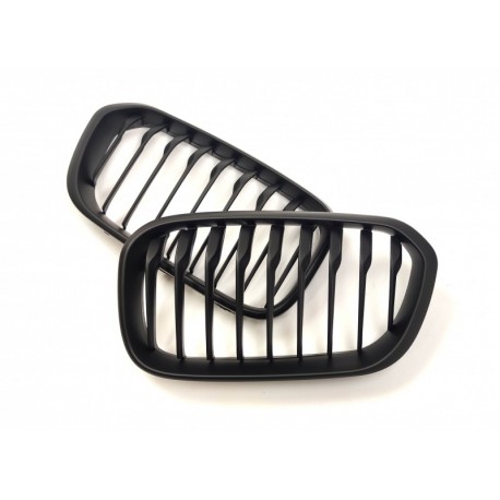BMW 1 F20 2015-2019 grilă neagră mată (set2pcs).