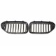 Grila BMW 5 G30 2017-2020 negru mat (set de 2 bucăți).